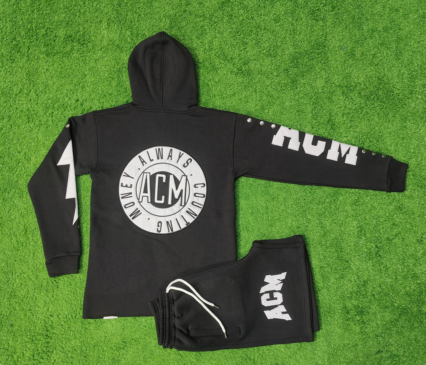 Flashing Money Hoodie (Black & White)
