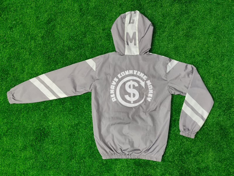 Always Counting Money Convertible Sweatsuit (Classic Grey)