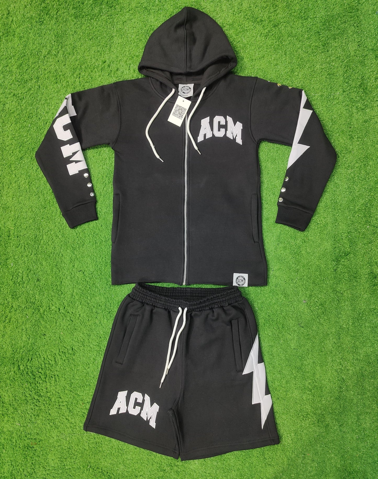 Flashing Money Hoodie (Black & White)