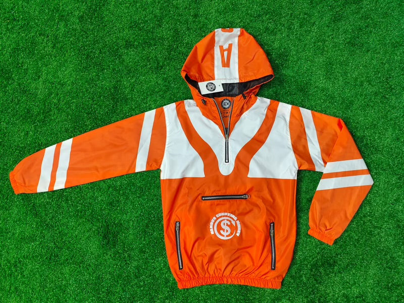 Always Counting Money Convertible Sweatsuit (Atomic Orange)