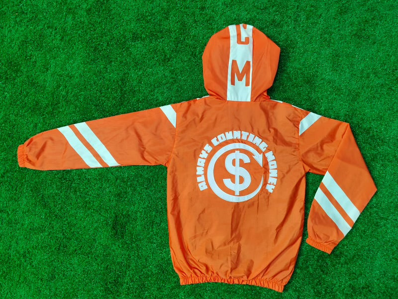 Always Counting Money Convertible Sweatsuit (Atomic Orange)